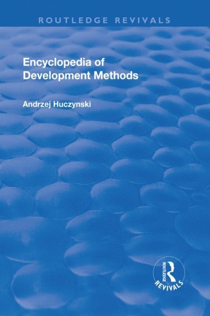 Andrzej Huczynski - Encyclopedia of Development Methods, E-bok. Tillgänglighet: Lägg i varukorg