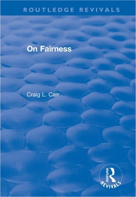 Craig L. Carr - On Fairness, E-bok