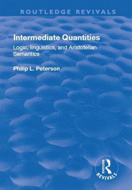 Philip Peterson - Intermediate Quantities, E-bok