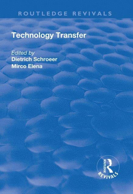 Micro Elena, Dietrich Schroeer - Technology Transfer, E-bok