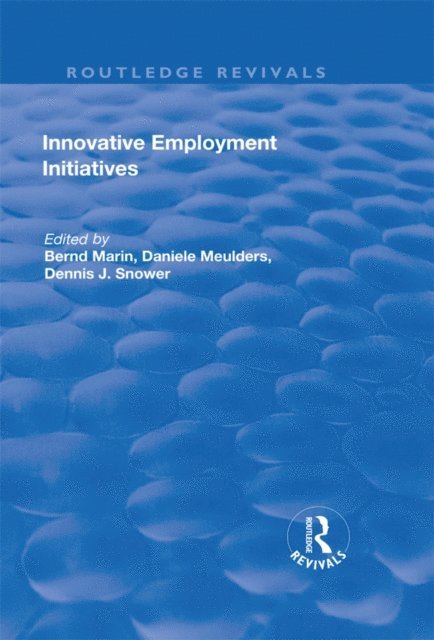 Bernd Marin - Innovative Employment Initiatives, E-bok