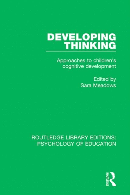 Sara Meadows - Developing Thinking, E-bok