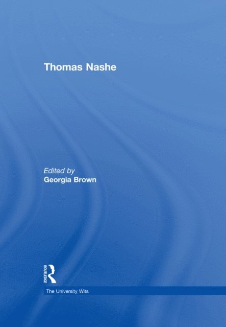 Georgia Brown - Thomas Nashe, E-bok