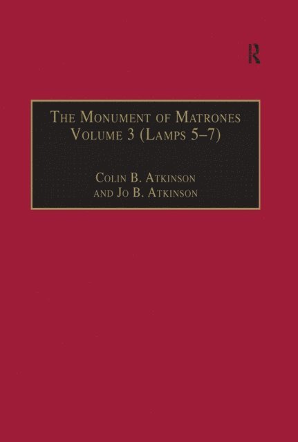 Colin B. Atkinson - Monument of Matrones Volume 3 (Lamps 5-7), E-bok