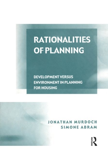 Simone Abram, Jonathan Murdoch - Rationalities of Planning, E-bok
