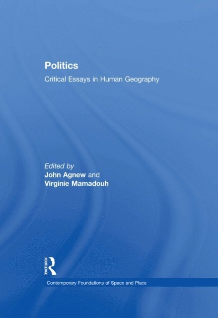 Virginie Mamadouh, John Agnew - Politics, E-bok