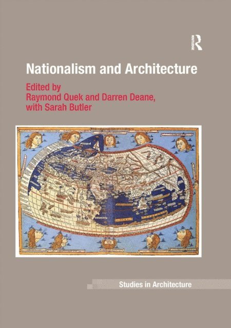 Sarah Butler, Darren Deane, Raymond Quek - Nationalism and Architecture, E-bok