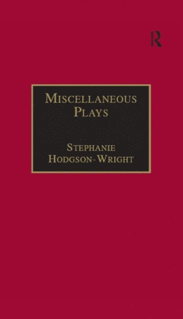 Stephanie Hodgson-Wright - Miscellaneous Plays, E-bok