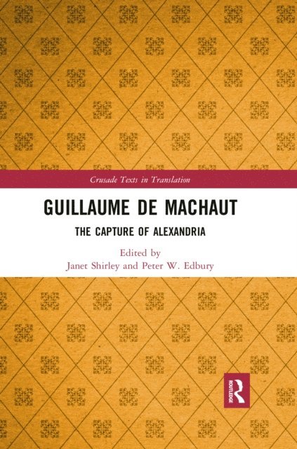 Peter W. Edbury, Janet Shirley - Guillaume de Machaut, E-bok
