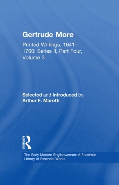 Arthur F. Marotti - Gertrude More, E-bok