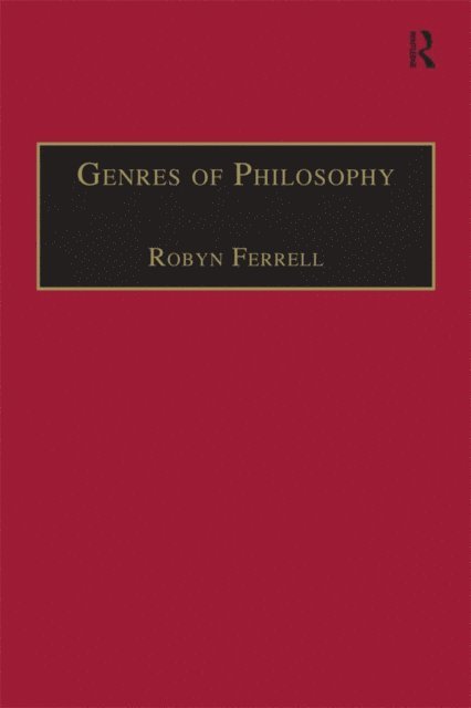 Robyn Ferrell - Genres of Philosophy, E-bok