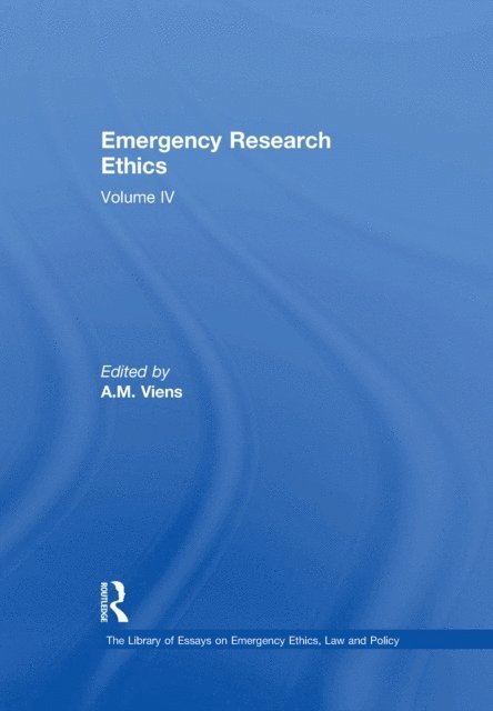 A.M. Viens - Emergency Research Ethics, E-bok