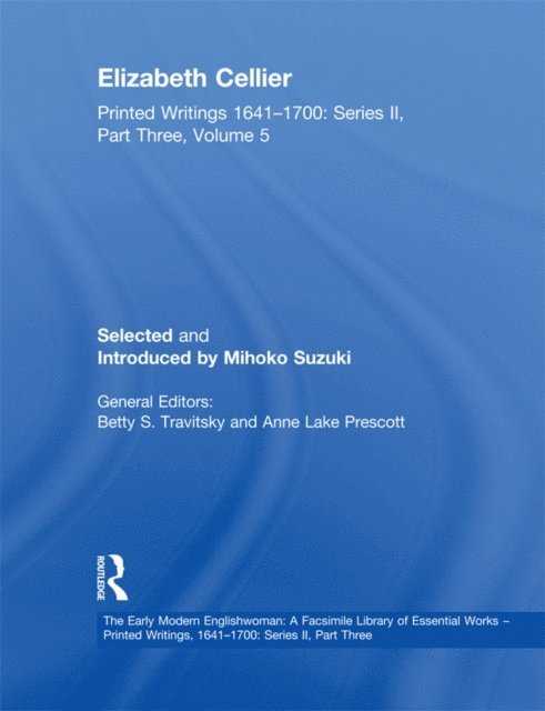 Mihoko Suzuki - Elizabeth Cellier, E-bok