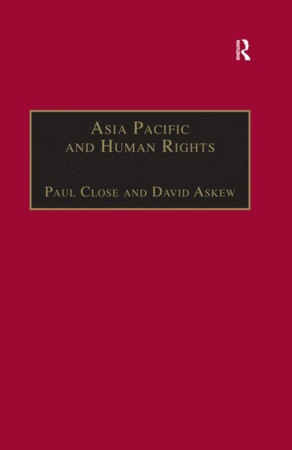 David Askew, Paul Close - Asia Pacific and Human Rights, E-bok