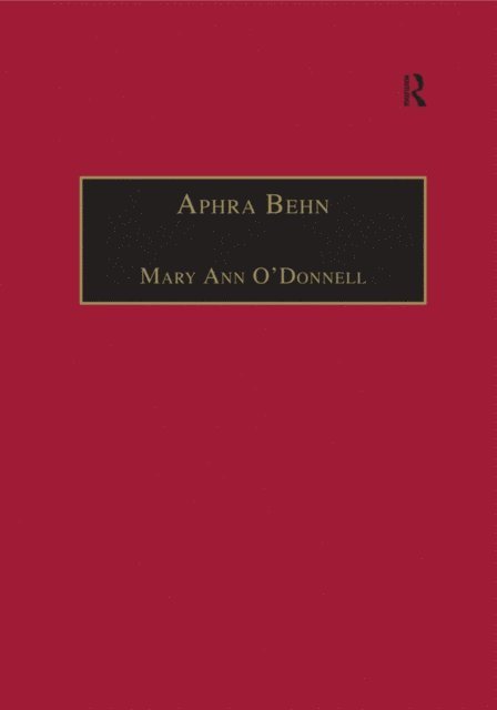 Mary Ann O'Donnell - Aphra Behn, E-bok