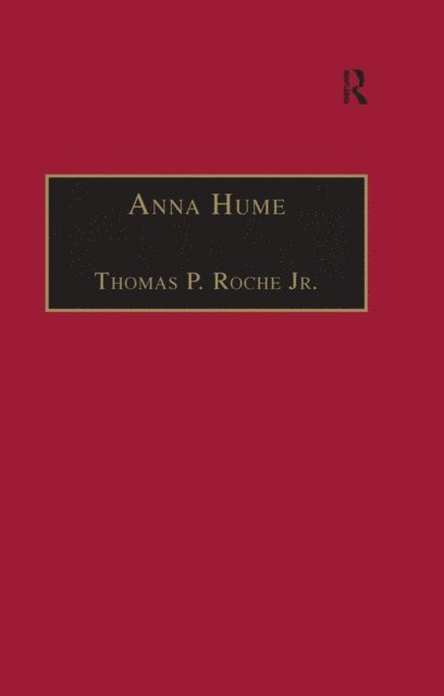 Thomas P. Roche Jr. - Anna Hume, E-bok