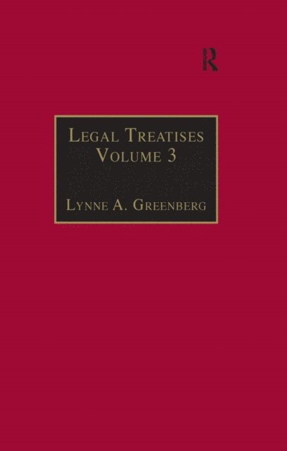 Lynne A. Greenberg - Legal Treatises, E-bok