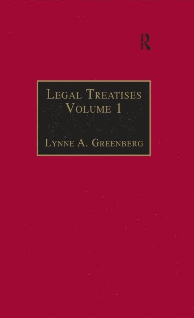 Lynne A. Greenberg - Legal Treatises, E-bok