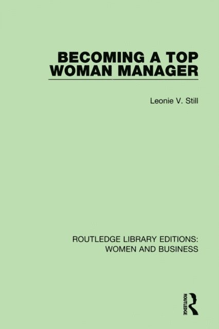 Leonie V. Still - Becoming a Top Woman Manager, E-bok