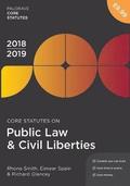 Core Statutes on Public Law &; Civil Liberties 2018-19