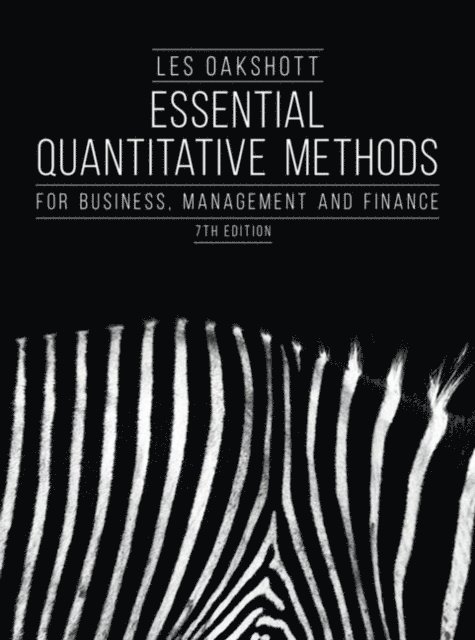 Les Oakshott - Essential Quantitative Methods, E-bok