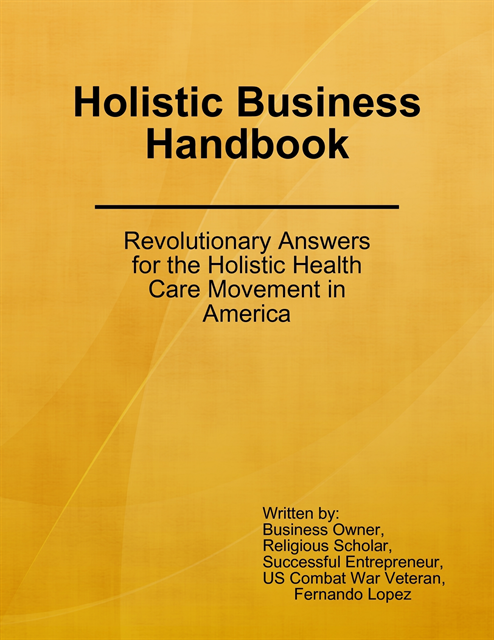 Fernando Lopez - Holistic Business Handbook, E-bok