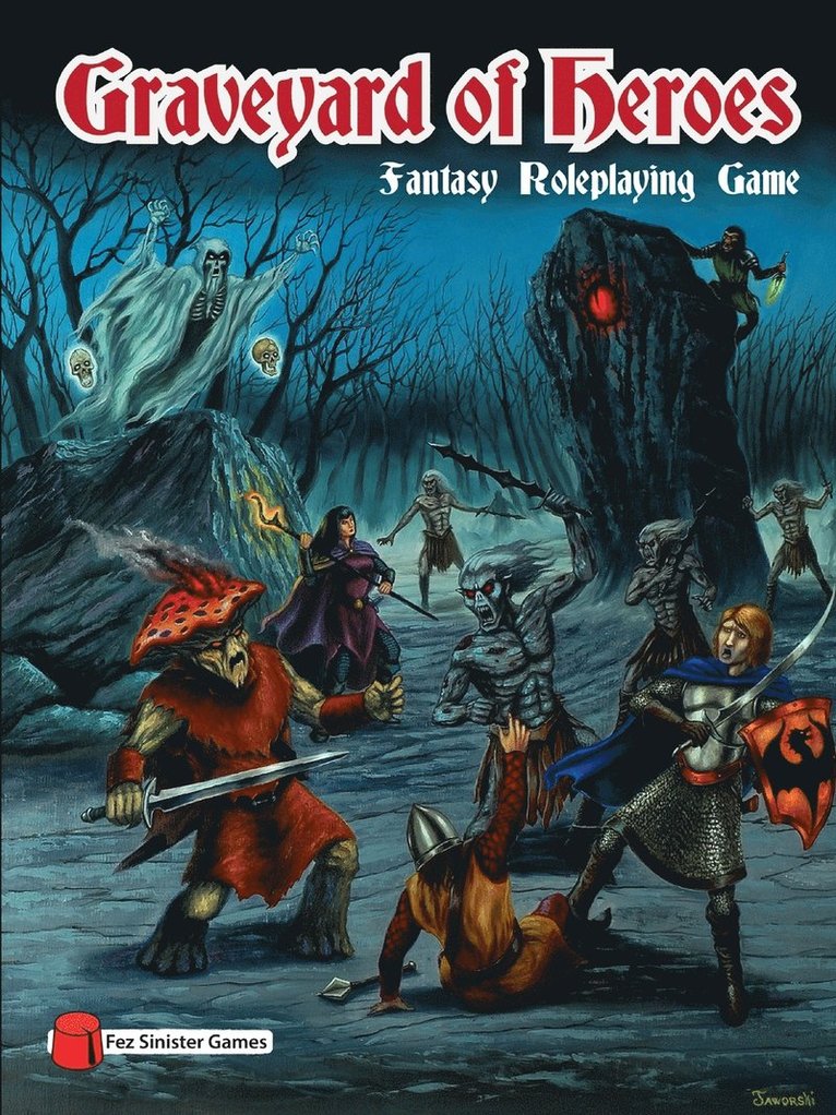 Matthew Byers - Graveyard of Heroes Fantasy Roleplaying Game, Häftad. Tillgänglighet: Lägg i varukorg