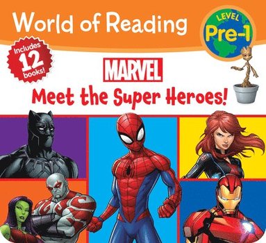 World of Reading Marvel: Meet the Super Heroes!-Pre-Level 1 Boxed Set av Marvel Press Book Group