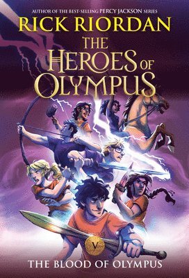 Rick Riordan - Heroes of Olympus, The, Book Five: Blood of Olympus, The-(New Cover), Häftad
