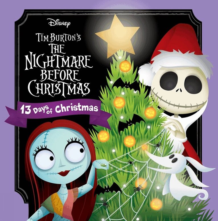 Steven Davison, Carolyn Gardner - Nightmare Before Christmas: 13 Days Of Christmas, Inbunden