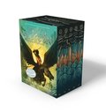 Percy Jackson and the Olympians 5 Book Paperback Boxed Set (W/Poster)