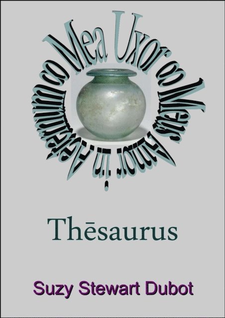 Suzy Stewart Dubot - Thesaurus, E-bok. Tillgänglighet: Lägg i varukorg