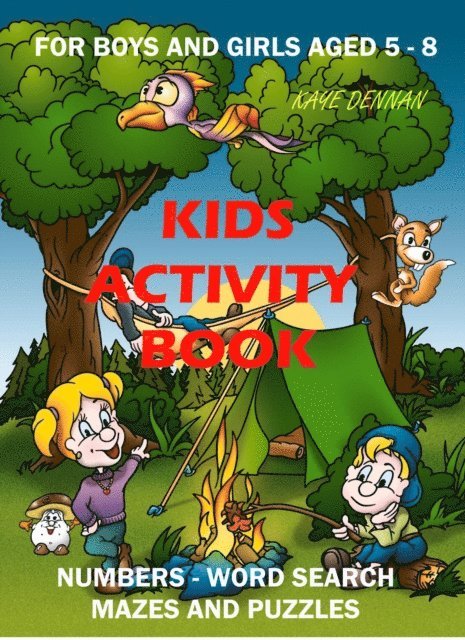 Kaye Dennan - Kids Activity Book:  Numbers - Word Search - Mazes and Puzzles, E-bok. Tillgänglighet: Lägg i varukorg