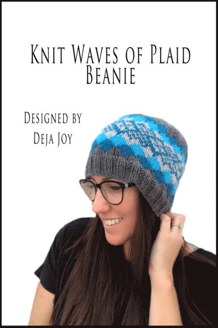 Deja Joy - Knit Waves of Plaid Beanie, E-bok. Tillgänglighet: Lägg i varukorg