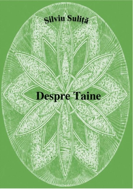 Silviu Sulita - Despre Taine, E-bok. Tillgänglighet: Lägg i varukorg