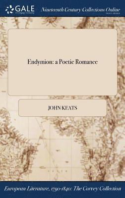 John Keats - Endymion, Inbunden
