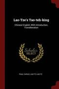 Lao-Tze's Tao-teh-king