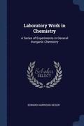 Laboratory Work in Chemistry