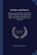 Golf do's and Dont's