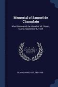 Memorial of Samuel de Champlain