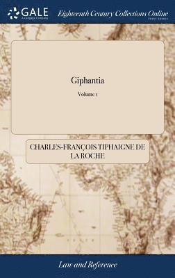 Charles-François Tiphaigne de la Roche - Giphantia, Inbunden. Tillgänglighet: Lägg i varukorg