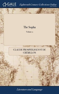 Claude Prosper Jolyot de Crébillon - Sopha, Inbunden