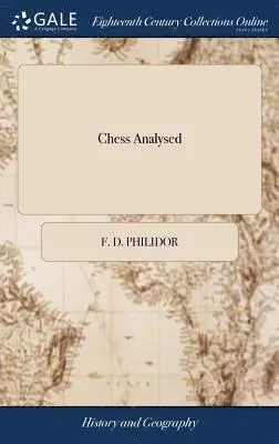 F D Philidor - Chess Analysed, Inbunden. Tillgänglighet: Lägg i varukorg