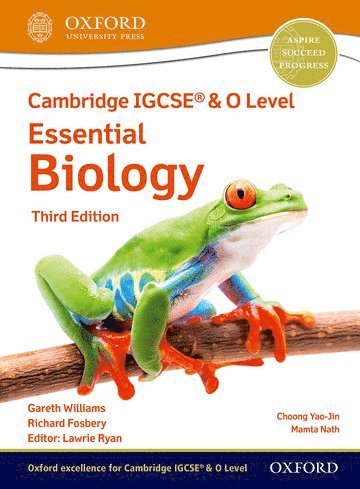 Cambridge IGCSE¿ & O Level Essential Biology: Student Book Third Edition av Richard Fosbery, Gareth Williams, Ryan