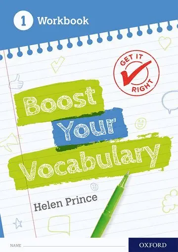 Get It Right: Boost Your Vocabulary Workbook 1