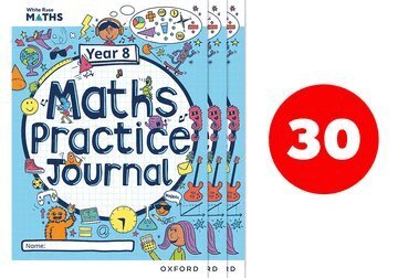 Emily Fox - White Rose Maths Practice Journals Year 8 Workbooks: Pack of 30, Häftad