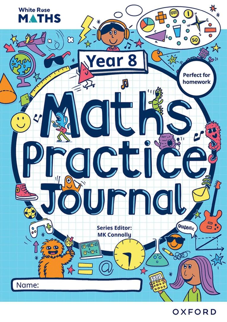 Emily Fox - White Rose Maths Practice Journals Year 8 Workbook: Single Copy, Häftad