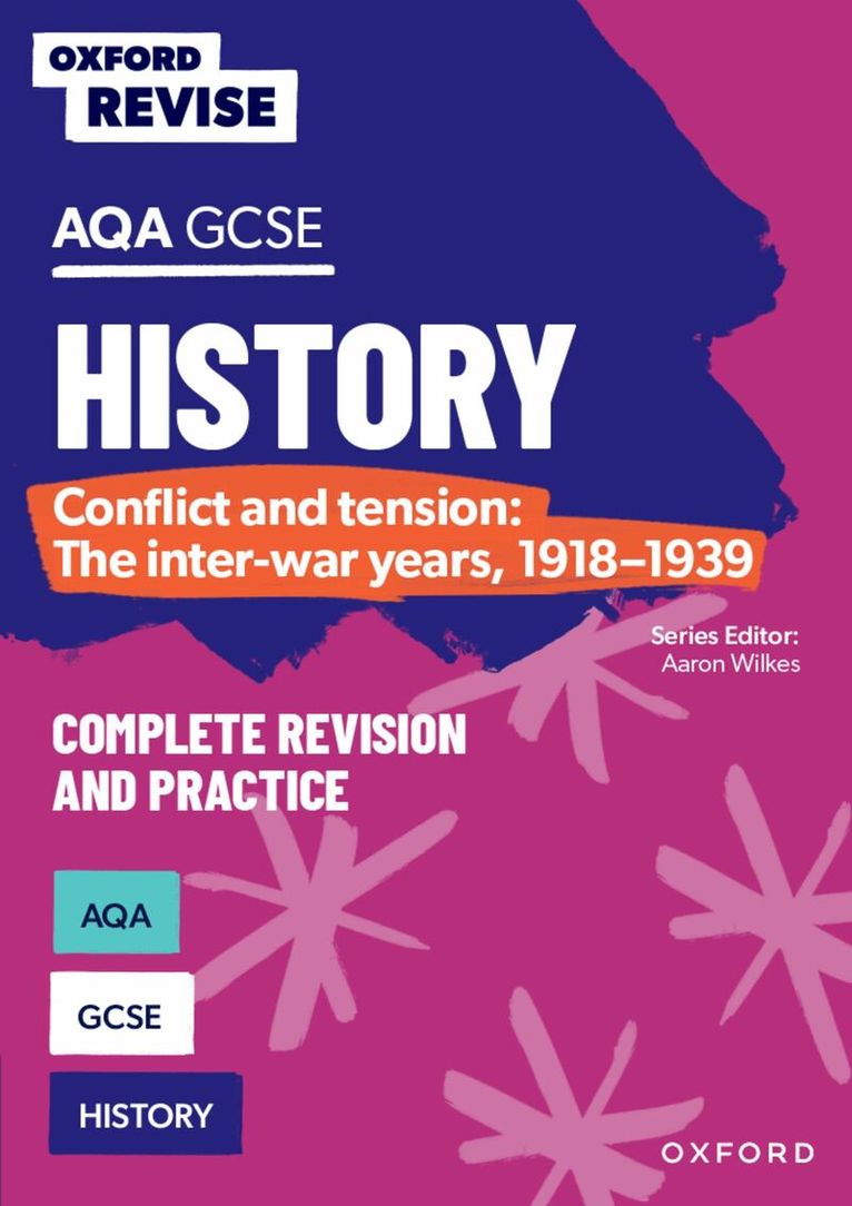 Paul Martin - Oxford Revise: AQA GCSE History: Conflict and tension: The inter-war years, 1918-1939 Complete Revision and Practice, Häftad