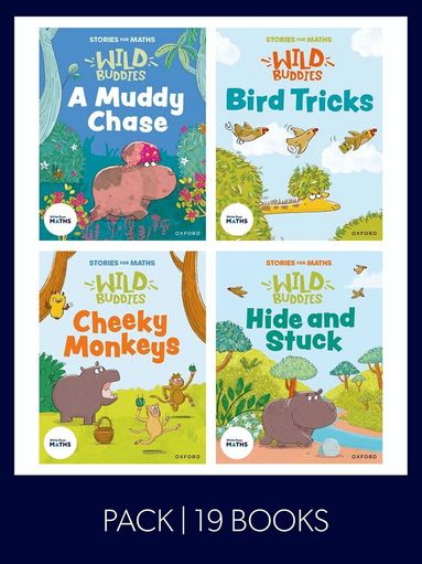 Giles Clare, Paula Harrison, Kate Scott, Abbie Rushton, Naomi Jones, Janice Pimm, Rachel Russ, Angela Kecojevic, Laura Warminger, Clare Weze, Alison Freer, Lorna Greengrass, Louise Martin - Stories for Maths: EYFS: Wild Buddies (19 book pack), Häftad
