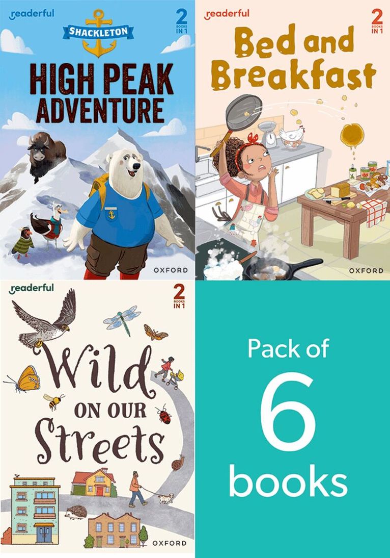 Giles Clare, Benjamin Hulme-Cross, Sam Gayton, Victoria Honeybourne, Sidra Ansari, Rachael Davis - Readerful Rise: Oxford Reading Levels 5-6: Mixed Pack B, Häftad. Tillgänglighet: Kommande